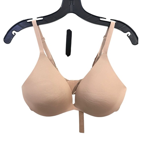 Skims Wireless Form Super Push Up Bra Clay Wireless Padded Tan Beige Size 36C - Picture 3 of 7